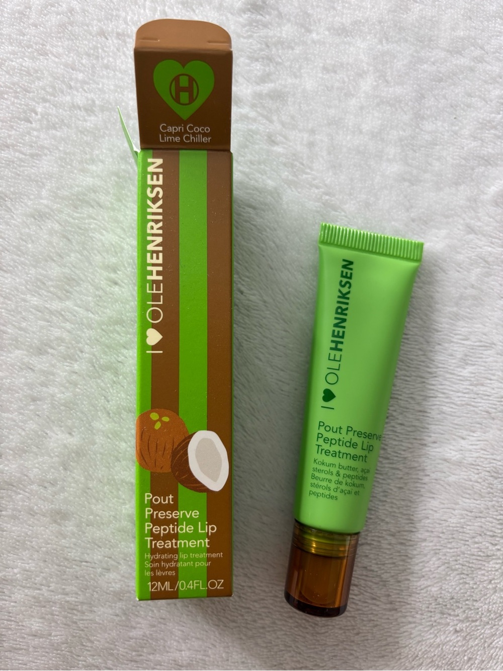 Ole Henriksen Pout Preserve Peptide Lip Treatment Capri Coco Lime 12ml